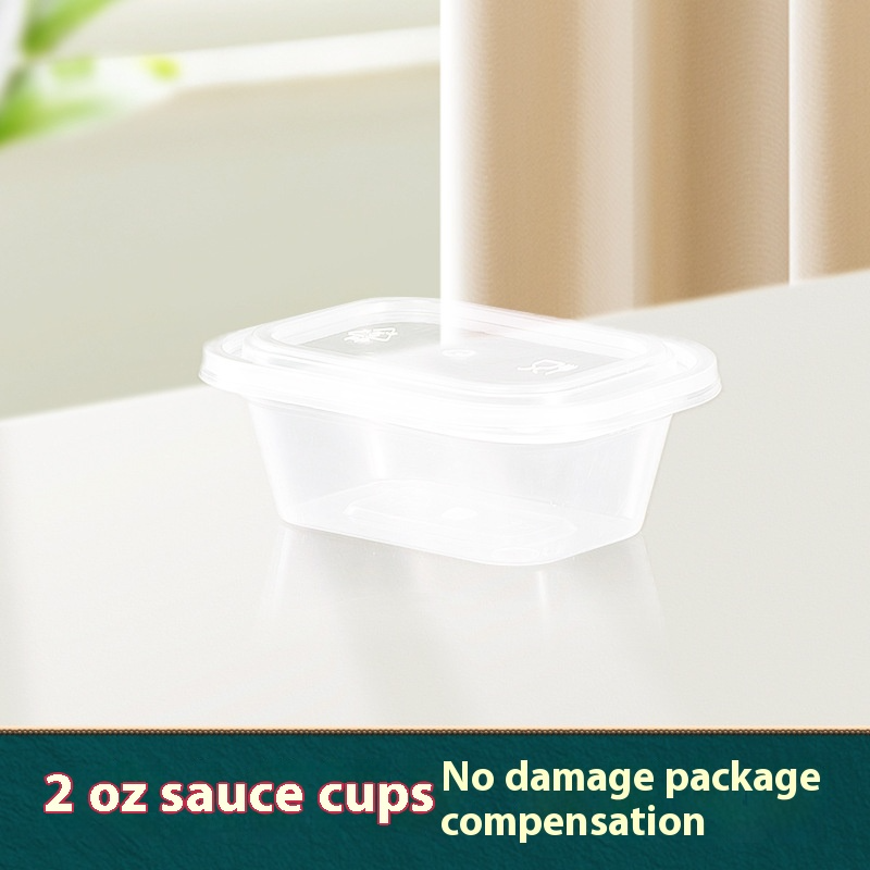 Single-Use Sauce Cups